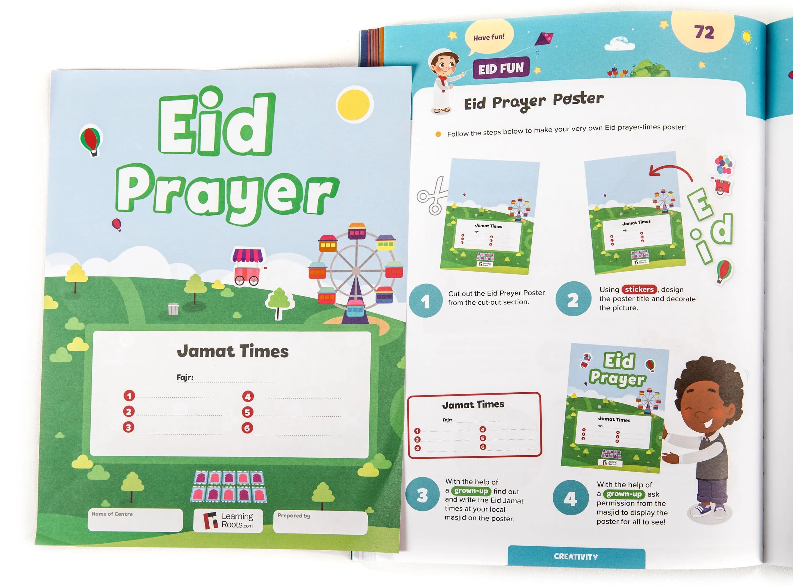 Ramadan Activity Book (Big Kids) alternate
