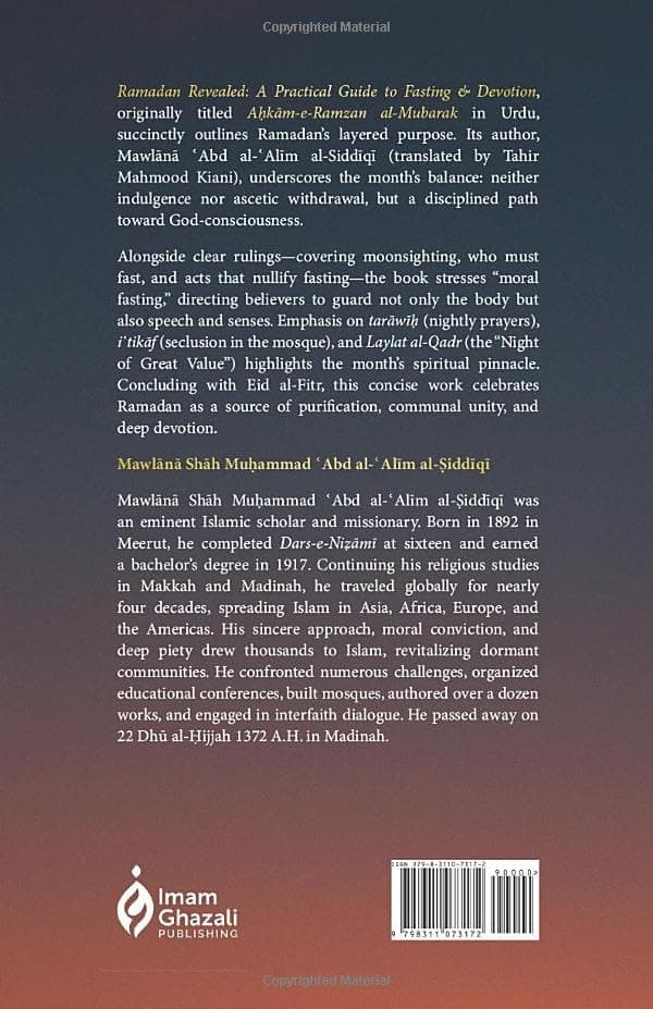 Ramadan Revealed: A Practical Guide to Fasting & Devotion alternate